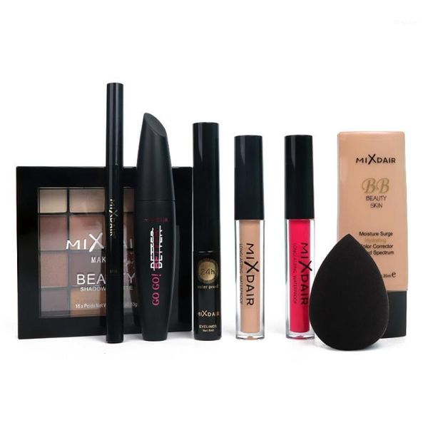 9pcs/set black gold make up kit lip color gloss eye shadow eyebrow pencil mascara concealer bb cream puff makeup1
9pcs/set black gold make up kit lip color gloss eye shadow eyebrow pencil mascara concealer bb cream puff makeup1
