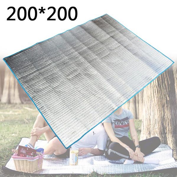 outdoor pads 200*200cm aluminum film moisture-proof mat pad cushion camping foldable picnic damp proof for hiking
outdoor pads 200*200cm aluminum film moisture-proof mat pad cushion camping foldable picnic damp proof for hiking