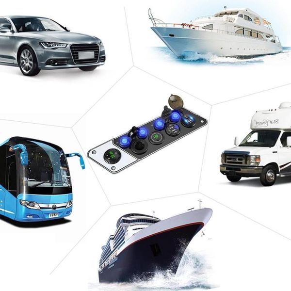 parts auto power adapter voltmeter digital clock 5 hole panel switch 12-24v pd qc3.0 phone charging socket for yacht rv car
parts auto power adapter voltmeter digital clock 5 hole panel switch 12-24v pd qc3.0 phone charging socket for yacht rv car