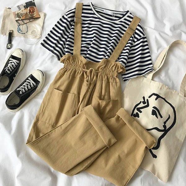 summer pants set striped womens tracksuits t shirt fashion overall outfits casual 2 pieces sets suit l183, Gray
summer pants set striped womens tracksuits t shirt fashion overall outfits casual 2 pieces sets suit l183, Gray