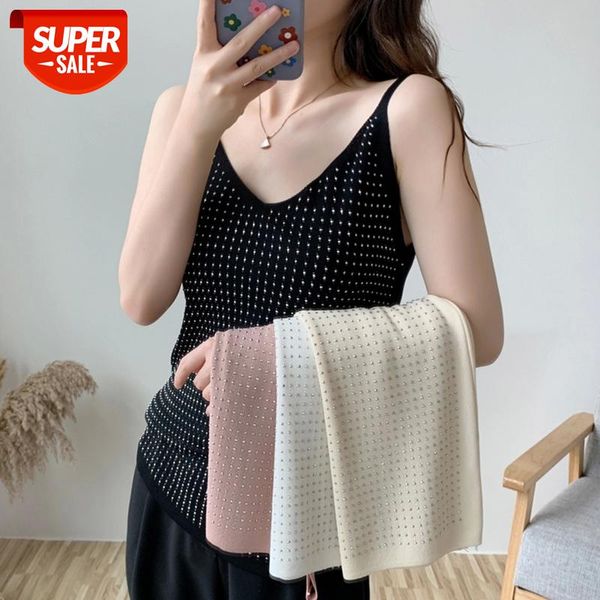 aossviao 2021 shiny knitted summer v-neck diamonds tank women slim female bling sleveless t-shirt vest camis #ya3l, White
aossviao 2021 shiny knitted summer v-neck diamonds tank women slim female bling sleveless t-shirt vest camis #ya3l, White