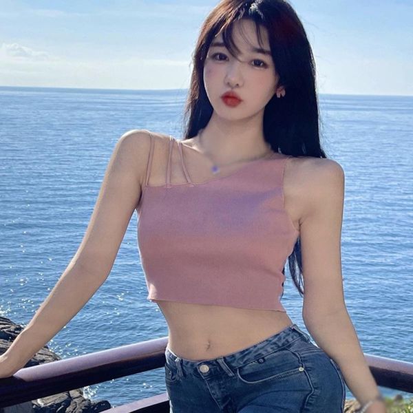 women's tanks & camis summer women off shoulder sleeveless slimming pullover knitted crop tank camisole, White
women's tanks & camis summer women off shoulder sleeveless slimming pullover knitted crop tank camisole, White