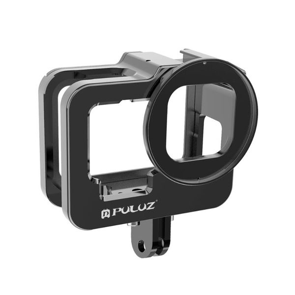 for hero9 black thin housing shell cnc aluminum alloy protective cage with insurance frame 52mm uv lens diving masks
for hero9 black thin housing shell cnc aluminum alloy protective cage with insurance frame 52mm uv lens diving masks