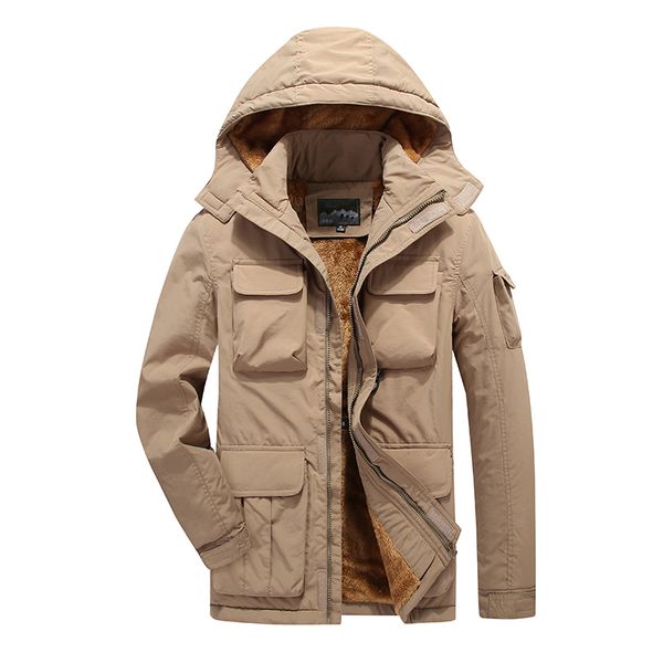 plus size m~4xl,5xl, 6xl, 7xl winter jacket men hooded fleece warm parkas men's casual multi-pocket casual military coat, Black
plus size m~4xl,5xl, 6xl, 7xl winter jacket men hooded fleece warm parkas men's casual multi-pocket casual military coat, Black