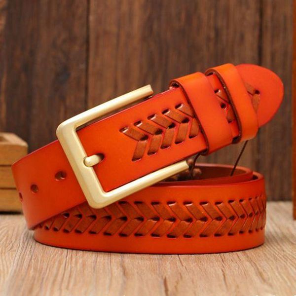 brand fashion handmade weave luxury belts women genuine leather belt buckles metal designer width girdle men accessories, Black;brown
brand fashion handmade weave luxury belts women genuine leather belt buckles metal designer width girdle men accessories, Black;brown