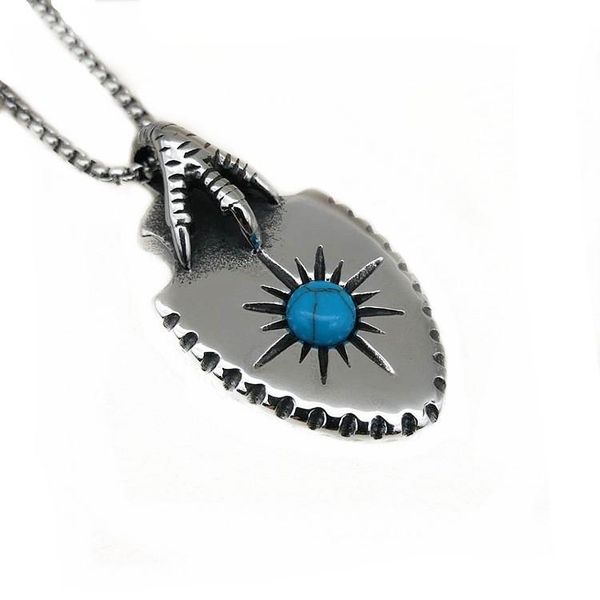 hip hop punk mens necklace cool eagle paws necklaces & pendants for men vintage shield manner halskette pendant, Silver
hip hop punk mens necklace cool eagle paws necklaces & pendants for men vintage shield manner halskette pendant, Silver