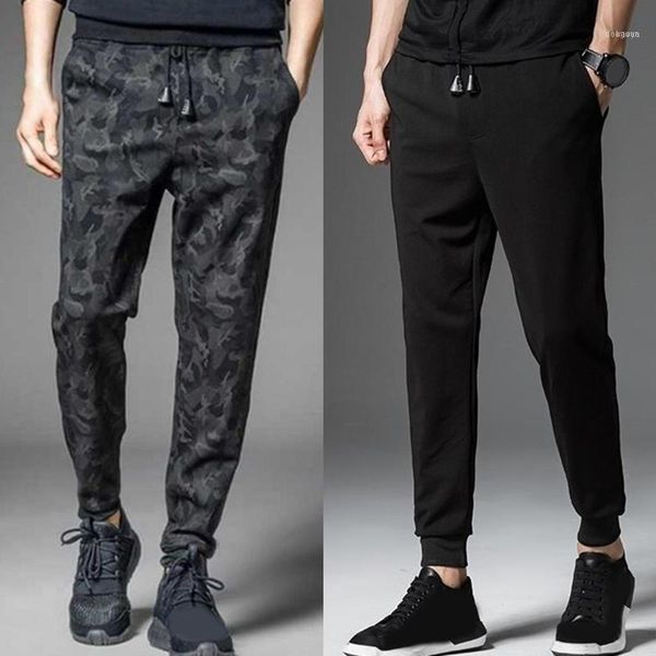 man pants autumn drawstring thick warm camouflage ankle tied sweatpants trousers men's clothing joggers1, Black
man pants autumn drawstring thick warm camouflage ankle tied sweatpants trousers men's clothing joggers1, Black