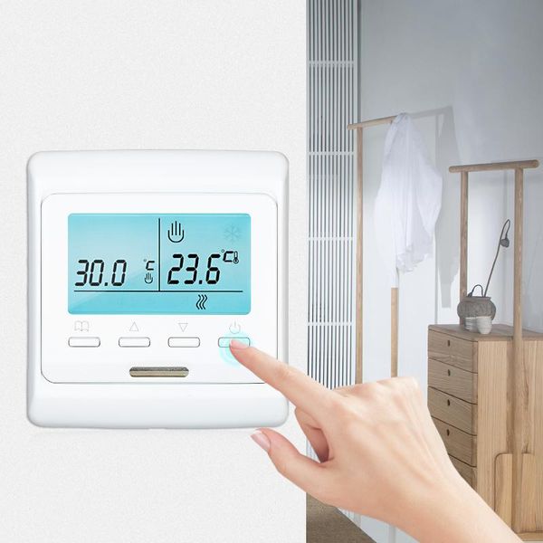 smart home control programmable thermostat for water heating turn on/off actuator buit-in sensor with backlight digital temprature controlle
smart home control programmable thermostat for water heating turn on/off actuator buit-in sensor with backlight digital temprature controlle