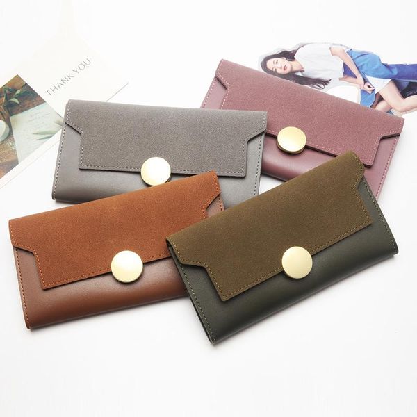 wallets wallet long pu women's buckle multi card holder coin purse case korean simple clutch bag, Red;black
wallets wallet long pu women's buckle multi card holder coin purse case korean simple clutch bag, Red;black