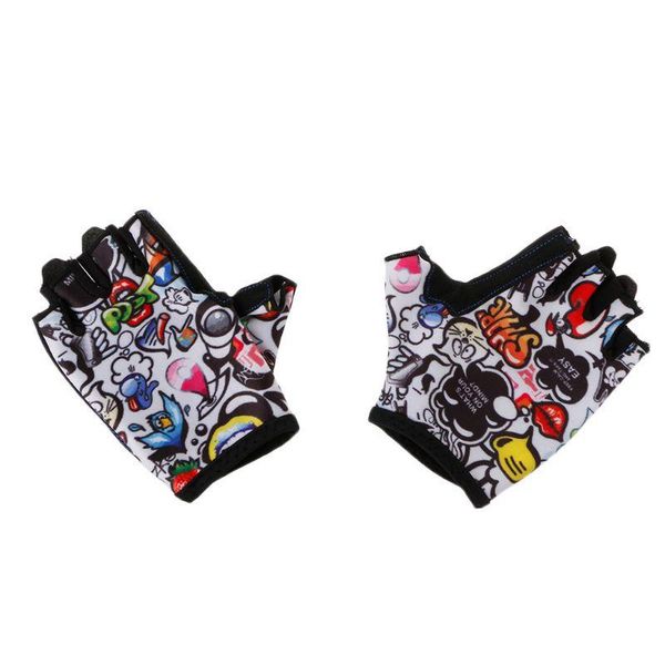 cycling gloves 918e kids half finger breathable skate riding anti slip outdoor sports, Black
cycling gloves 918e kids half finger breathable skate riding anti slip outdoor sports, Black