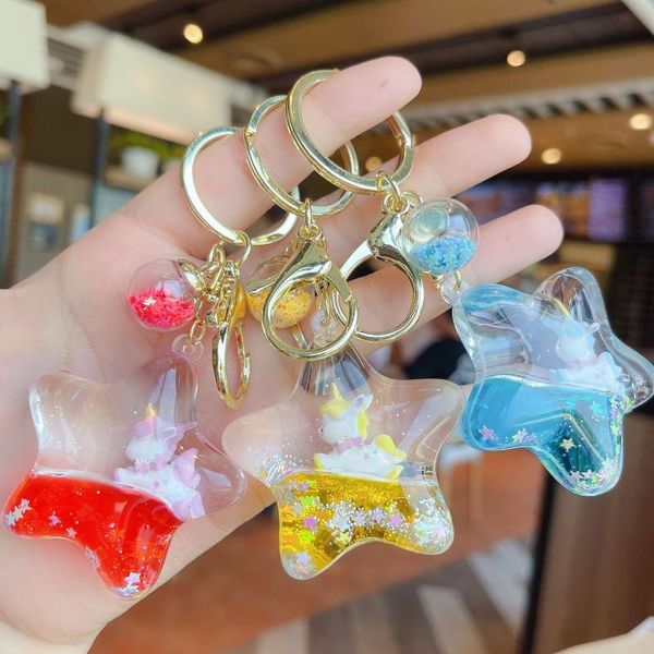 keychains women keychain trinket acrylic fashion cute accessories shining stars backpack pendant girl key chain floating oil quicksand, Silver
keychains women keychain trinket acrylic fashion cute accessories shining stars backpack pendant girl key chain floating oil quicksand, Silver