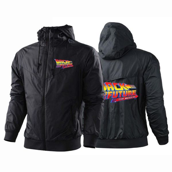 autumn men's back to the future logo print high street zipper jackets sport coats harajuku windbreaker hoodies & sweatshirts, Black
autumn men's back to the future logo print high street zipper jackets sport coats harajuku windbreaker hoodies & sweatshirts, Black