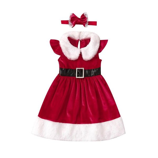 girl's dresses 2pcs baby girls christmas dress kids party clothes flannel sleeveless a line +headband princess costume xmas outfits, Red;yellow
girl's dresses 2pcs baby girls christmas dress kids party clothes flannel sleeveless a line +headband princess costume xmas outfits, Red;yellow