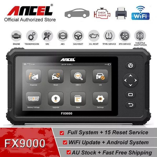 code readers & scan tools ancel fx9000 obd2 automotive scanner professional all system reader abs airbag epb tpms reset odb obd 2 car diagno
code readers & scan tools ancel fx9000 obd2 automotive scanner professional all system reader abs airbag epb tpms reset odb obd 2 car diagno