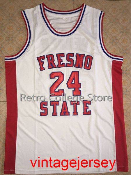 #24 chris herren fresno state bulldogs college retro classic basketball jersey mens stitched custom number and name jerseys, Black
#24 chris herren fresno state bulldogs college retro classic basketball jersey mens stitched custom number and name jerseys, Black