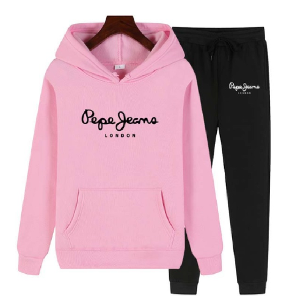 women's hoodies & sweatshirts the latest fashion brand printed ladies casual sportswear 2 pieces of hoodie + pants suit, Black
women's hoodies & sweatshirts the latest fashion brand printed ladies casual sportswear 2 pieces of hoodie + pants suit, Black