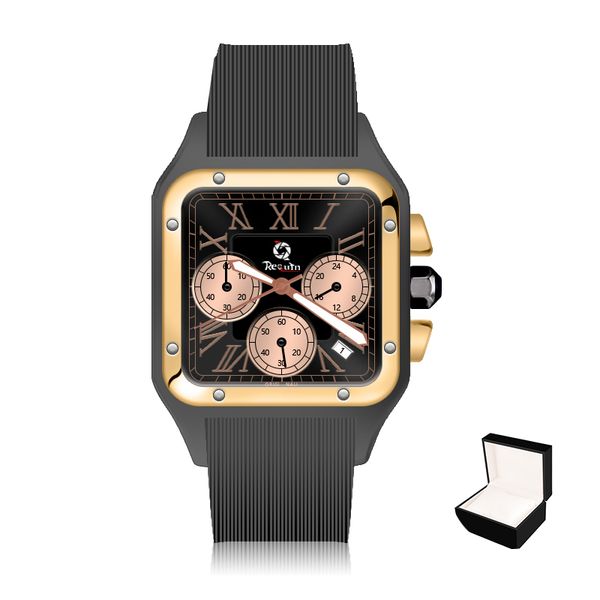 men's automatic mechanical watch requin santo black stainless steel case leather strap w2sa six-hand calendar sapphire white dial fashi, Slivery;brown
men's automatic mechanical watch requin santo black stainless steel case leather strap w2sa six-hand calendar sapphire white dial fashi, Slivery;brown