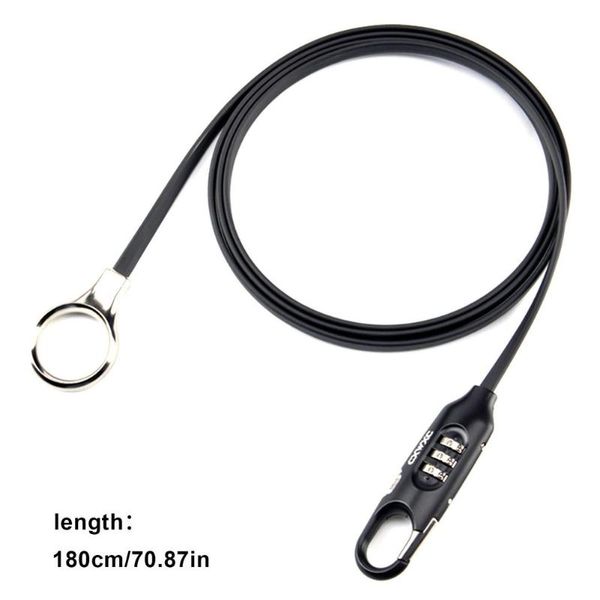 bike locks bicycle helmet lock anti-theft 3 digit password for scooter motorcycle portable mtb road steel cable 180cm
bike locks bicycle helmet lock anti-theft 3 digit password for scooter motorcycle portable mtb road steel cable 180cm