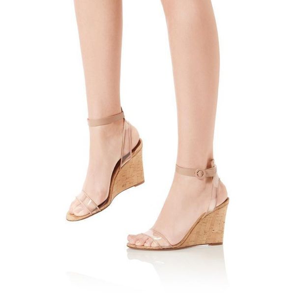 sandals buckle wedges strap transparent shoes fashion high heels women wedge ladies shoe pumps sandalias femininas, Black
sandals buckle wedges strap transparent shoes fashion high heels women wedge ladies shoe pumps sandalias femininas, Black