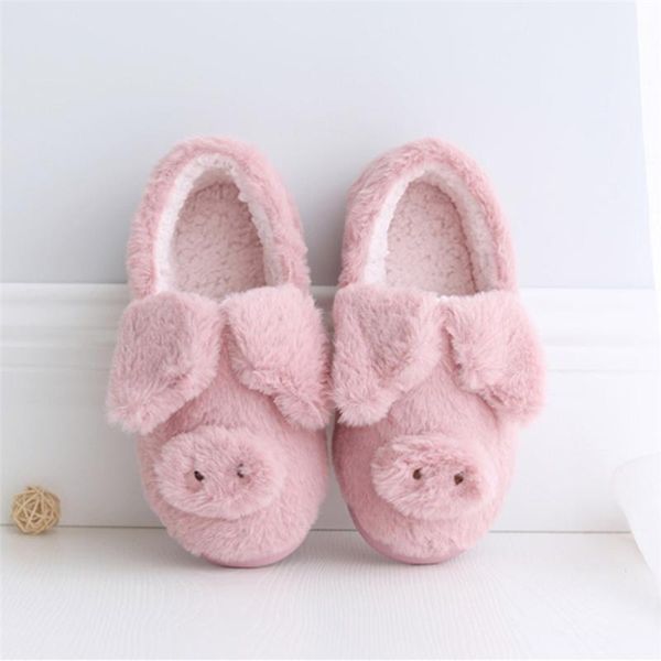 slippers cute winter piglet female cotton home shoes non-slip plush velvet indoor outdoor fur 2021 40, Black
slippers cute winter piglet female cotton home shoes non-slip plush velvet indoor outdoor fur 2021 40, Black