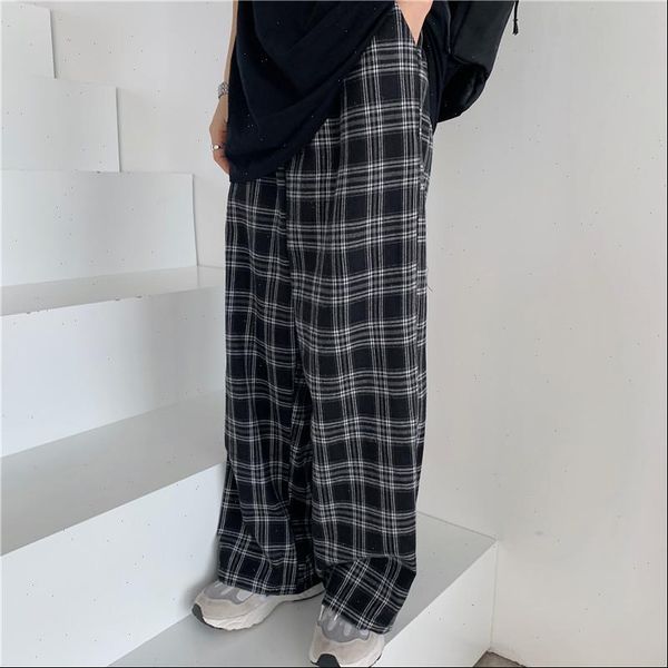 plaid casual chic oversize 3xl women pant loose wide leg trousers retro harajuku hip hop all match streetwear, Black;white
plaid casual chic oversize 3xl women pant loose wide leg trousers retro harajuku hip hop all match streetwear, Black;white
