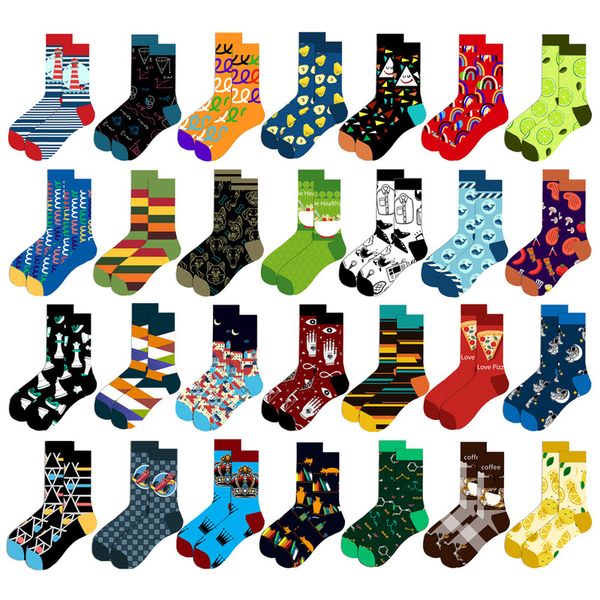 3 pairs of classic autumn and winter men s graphic socks combed cotton casual breakfast style crew socks streetwear skateboard sports bike d, Black
3 pairs of classic autumn and winter men s graphic socks combed cotton casual breakfast style crew socks streetwear skateboard sports bike d, Black