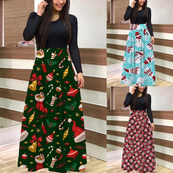 casual dresses winter christmas for women vintage robe swing pinup elegant party dress cartoon long sleeve plus size lady, Black;gray
casual dresses winter christmas for women vintage robe swing pinup elegant party dress cartoon long sleeve plus size lady, Black;gray