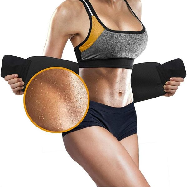 neoprene sweat belt waist trainer corset weight loss stomach cincher tummy trimmer slimming sauna body shaper wrap band support, Black;gray
neoprene sweat belt waist trainer corset weight loss stomach cincher tummy trimmer slimming sauna body shaper wrap band support, Black;gray