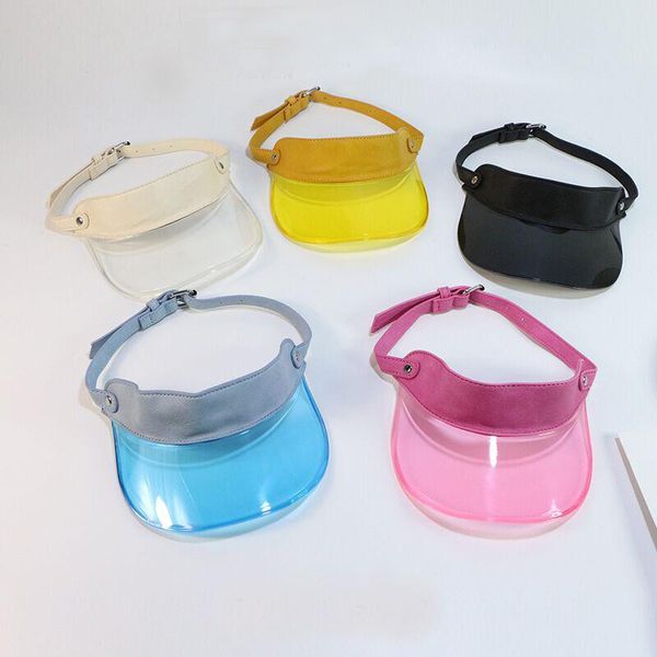 summer women sun hat transparent empty plastic sunshade visor caps bicycle uv protection wide brim hats, Blue;gray
summer women sun hat transparent empty plastic sunshade visor caps bicycle uv protection wide brim hats, Blue;gray