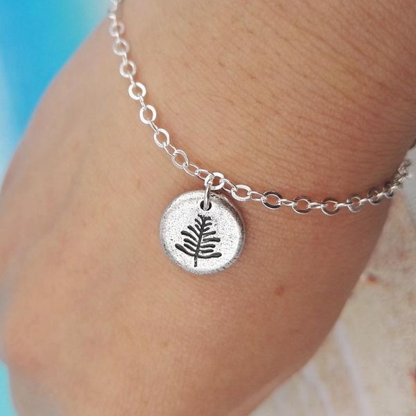 link, chain sanlan 10pcs pine tree bracelet gift for woman nature outdoor jewelry, Black
link, chain sanlan 10pcs pine tree bracelet gift for woman nature outdoor jewelry, Black