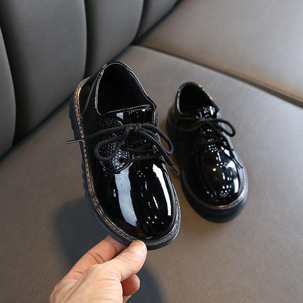 flat shoes children' leather autumn fashion princess girls' boys soft comfortable british style school party performance, Black;grey
flat shoes children' leather autumn fashion princess girls' boys soft comfortable british style school party performance, Black;grey