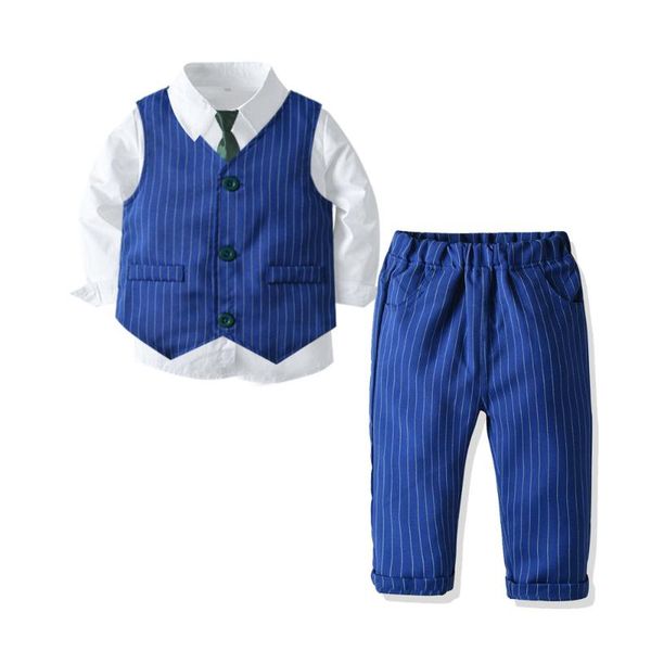 suits 4 piece boys gentleman suit child formal kids waistcoat shirt pant bowtie children autumn clothing soft clothes set, Black
suits 4 piece boys gentleman suit child formal kids waistcoat shirt pant bowtie children autumn clothing soft clothes set, Black
