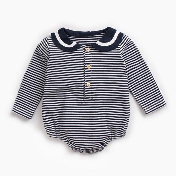 rompers 2021 spring baby bodysuits long sleeve navy collar stripe print bodysuit 6m 12m 18m 24m fall clothes toddler girls one-pieces, Blue
rompers 2021 spring baby bodysuits long sleeve navy collar stripe print bodysuit 6m 12m 18m 24m fall clothes toddler girls one-pieces, Blue