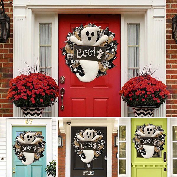decorative flowers & wreaths halloween wreath door decoration boofarmhouse-ghost front hanging ornaments atmosphere props #4
decorative flowers & wreaths halloween wreath door decoration boofarmhouse-ghost front hanging ornaments atmosphere props #4