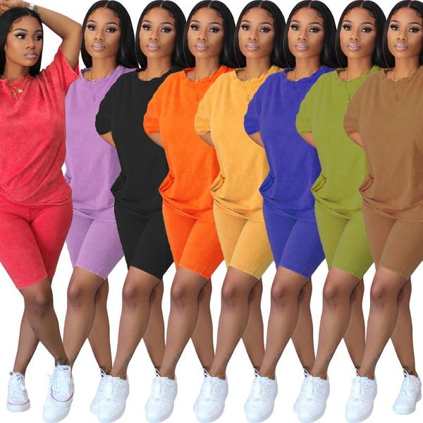 women's tracksuits 2021 summer women casual short tracksuit trendy solid sleeves o-neck skinny shorts lady two pieces sports outfits, Gray
women's tracksuits 2021 summer women casual short tracksuit trendy solid sleeves o-neck skinny shorts lady two pieces sports outfits, Gray
