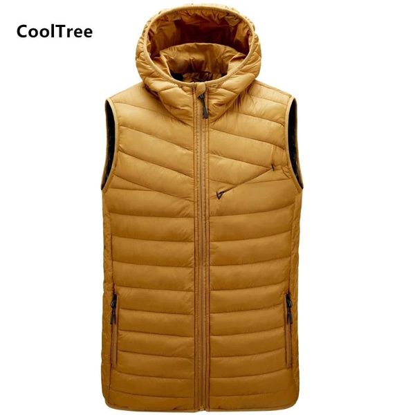 men's vests cooltree men vest autumn winter lightweight soft solid color hooded sleeveless jackets male down cotton warm waistcoat, Black;white
men's vests cooltree men vest autumn winter lightweight soft solid color hooded sleeveless jackets male down cotton warm waistcoat, Black;white
