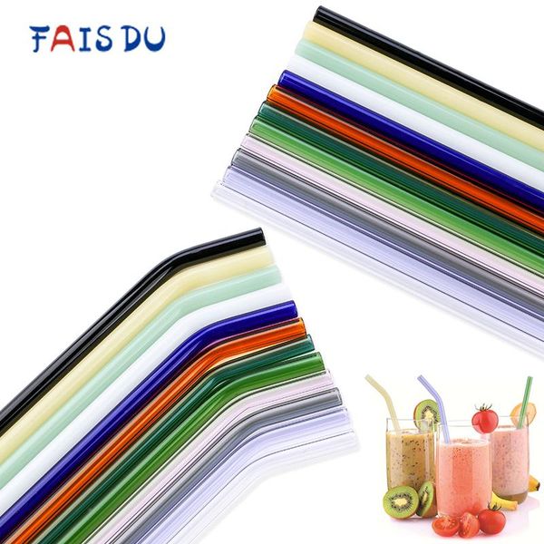 drinking straws 4pcs glass reusable sleek tube colorful bent straight drink with cleaning brush party bar accessory
drinking straws 4pcs glass reusable sleek tube colorful bent straight drink with cleaning brush party bar accessory