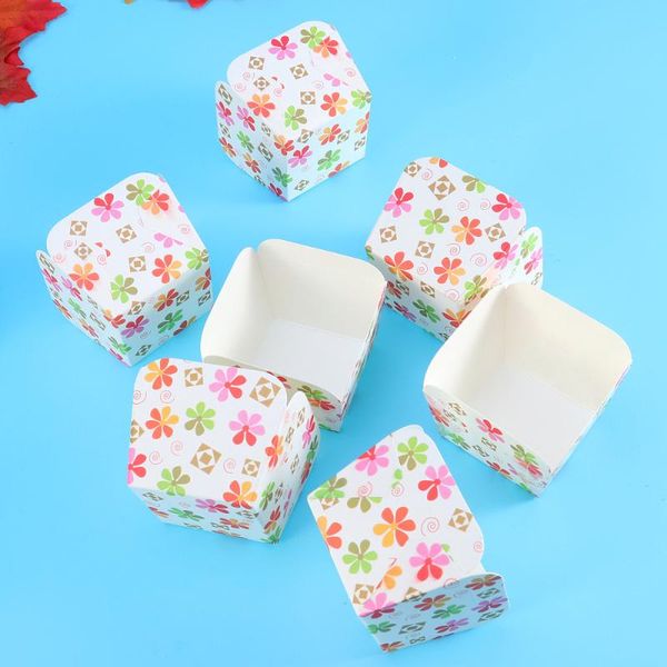 100pcs square paper cupcake cups disposable cake cup heat-resistant dessert bowls party supplies for baking wedding birthday ( other festive
100pcs square paper cupcake cups disposable cake cup heat-resistant dessert bowls party supplies for baking wedding birthday ( other festive