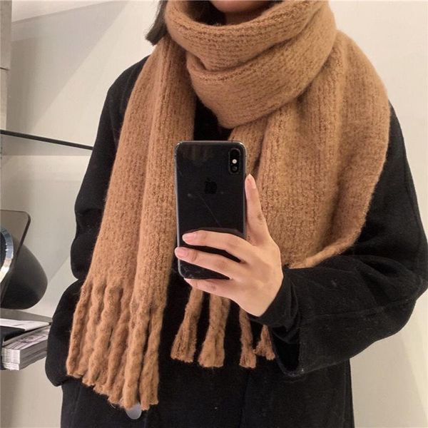 scarves women warm scarf winter pashmina shawls cashmere soft thick wraps lady tassel solid long all-match hairy bufanda, Blue;gray
scarves women warm scarf winter pashmina shawls cashmere soft thick wraps lady tassel solid long all-match hairy bufanda, Blue;gray