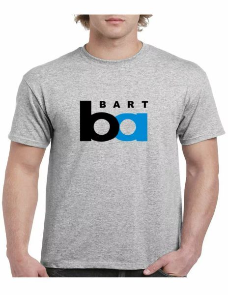 bart logo bay area rapid transit san francisco sf sport gray cotton t-shirt, White;black
bart logo bay area rapid transit san francisco sf sport gray cotton t-shirt, White;black