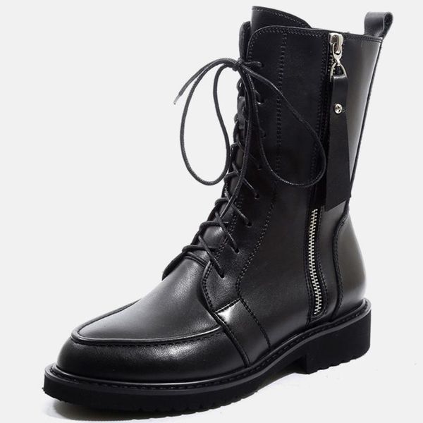 boots elegant laides genuine leather big size 42 cow skin winter fashion female shoes women, Black
boots elegant laides genuine leather big size 42 cow skin winter fashion female shoes women, Black