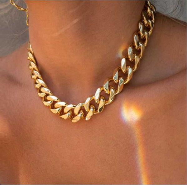 chokers punk metal necklace for women 2021 luxury gold color thick chain exaggerate choker vintage fashion hip hop bar jewelry, Golden;silver
chokers punk metal necklace for women 2021 luxury gold color thick chain exaggerate choker vintage fashion hip hop bar jewelry, Golden;silver