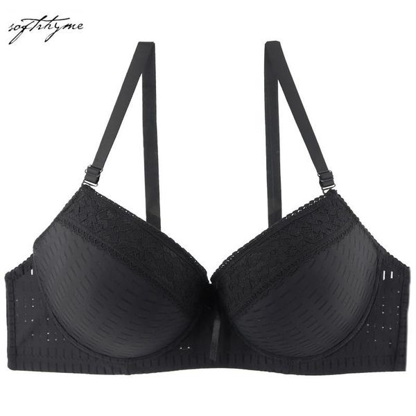 bras softrhyme black bra underwire unlined women floral brassiere lingerie plus size adjusts c d female underwear 42-48, Red;black
bras softrhyme black bra underwire unlined women floral brassiere lingerie plus size adjusts c d female underwear 42-48, Red;black