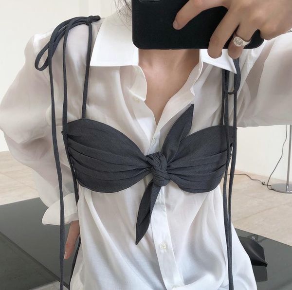 women's tanks & camis spaghetti strap bow tie bralette for women fashion crop size adjustable, White
women's tanks & camis spaghetti strap bow tie bralette for women fashion crop size adjustable, White