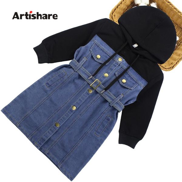 dress for girls patchwork girl child denim belt children spring autumn costumes girls 6 8 10 12 14 girl's dresses, Red;yellow
dress for girls patchwork girl child denim belt children spring autumn costumes girls 6 8 10 12 14 girl's dresses, Red;yellow