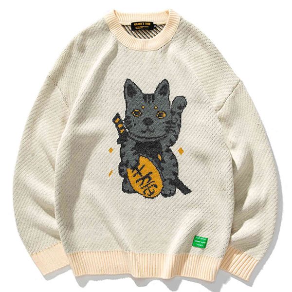 men's hoodies & sweatshirts couples tallow plutus cat out in the sprg and autumn round collar surrender male knitted-out sweater bfna, Black
men's hoodies & sweatshirts couples tallow plutus cat out in the sprg and autumn round collar surrender male knitted-out sweater bfna, Black