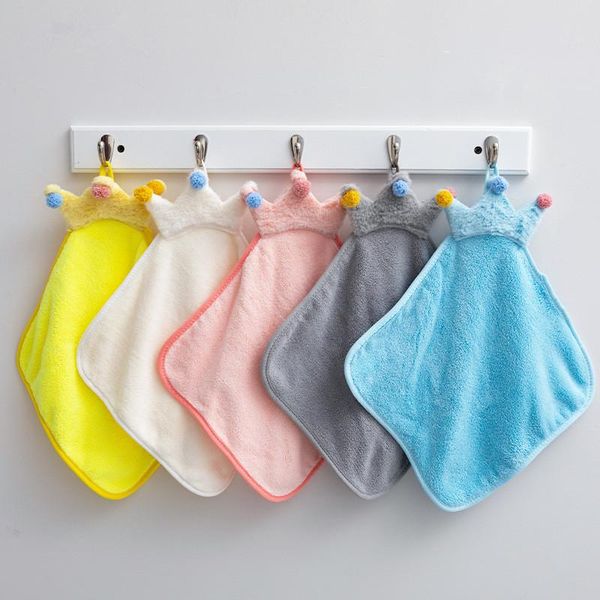 towel 3d crown pattern hand cute cartoon hanging coral fleece bathroom soft absorbent towels
towel 3d crown pattern hand cute cartoon hanging coral fleece bathroom soft absorbent towels