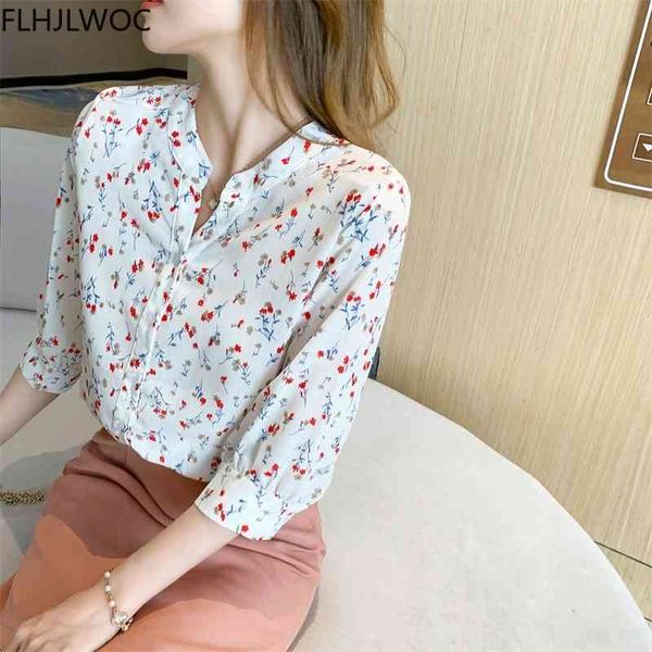 women's blouses & shirts summer cute sweet girls women fashion floral printing white retro vintage single breasted button crx0
women's blouses & shirts summer cute sweet girls women fashion floral printing white retro vintage single breasted button crx0