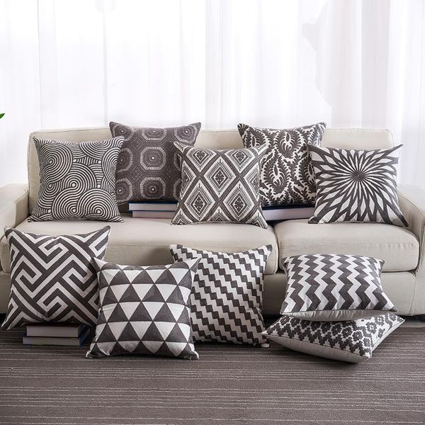 pillow case simple fashion gray series embroidered pillowcase geometric patterns soft throw cases for home/el
pillow case simple fashion gray series embroidered pillowcase geometric patterns soft throw cases for home/el