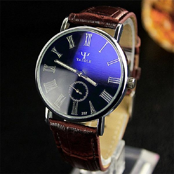 wristwatches yazole fashion business mens slim watch retro wristwatch waterproof clock man casual leather watches relogio masculino yd297, Slivery;brown
wristwatches yazole fashion business mens slim watch retro wristwatch waterproof clock man casual leather watches relogio masculino yd297, Slivery;brown